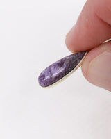 Charoite Sterling Silver Earrings – Violet Awakening | Intuition & Transformation