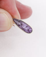Charoite Sterling Silver Earrings – Violet Awakening | Intuition & Transformation