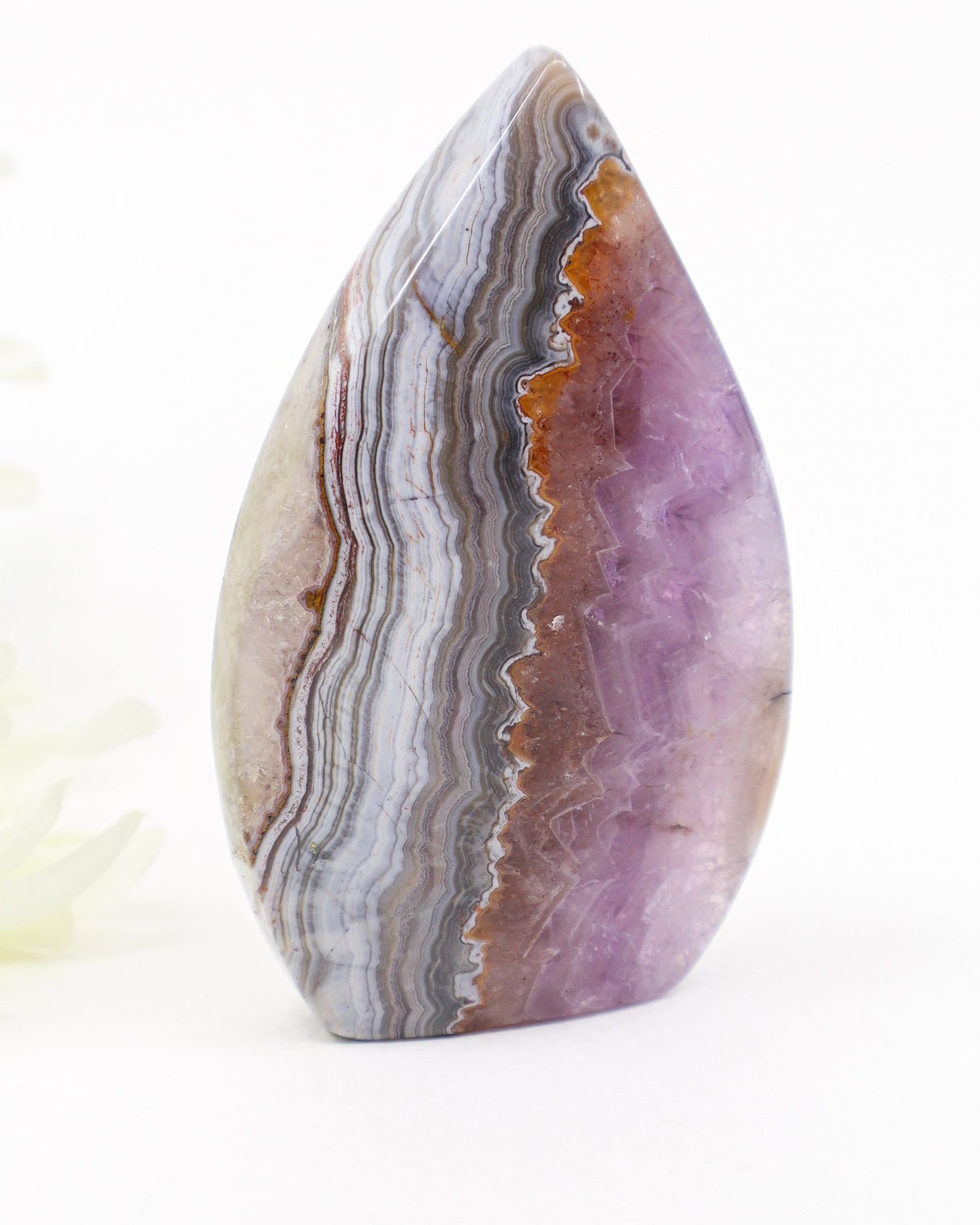 Chevron Amethyst Freeform | Intuition, Balance & Spiritual Protection