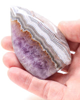 Chevron Amethyst Freeform | Intuition, Balance & Spiritual Protection