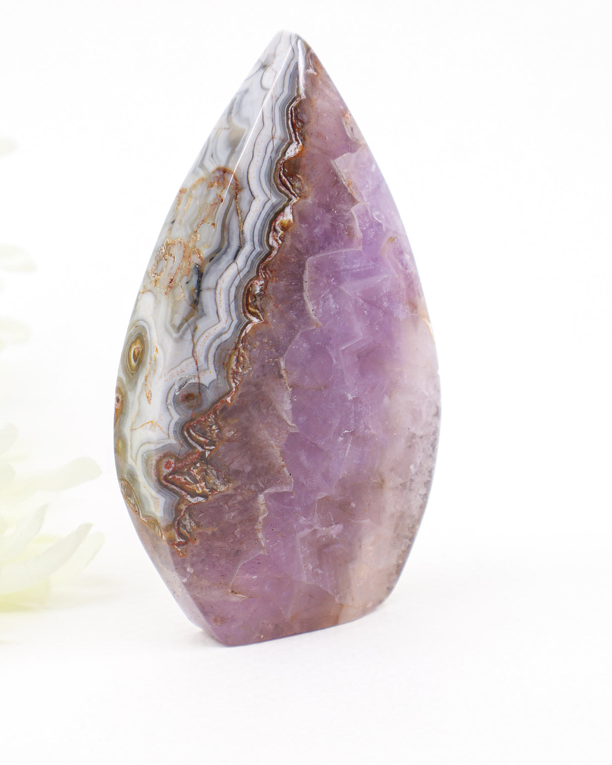 Chevron Amethyst Freeform | Intuition, Transformation & Spiritual Insight