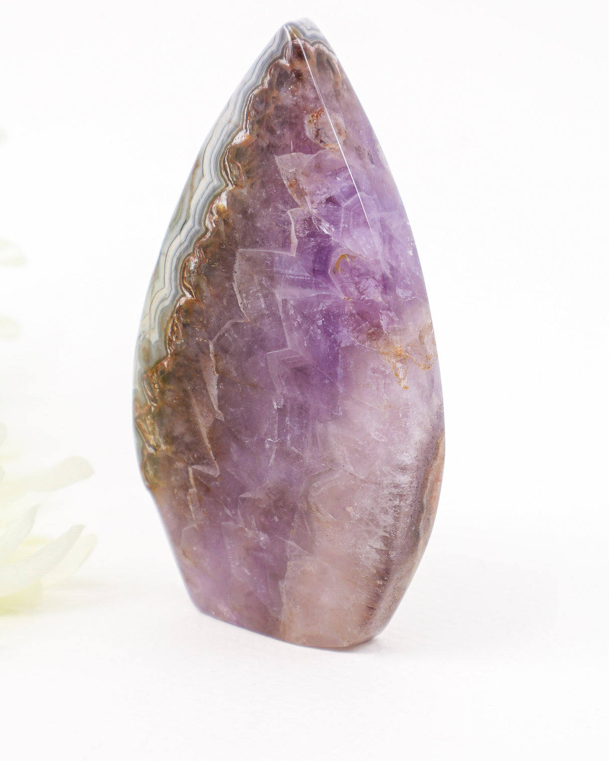 Chevron Amethyst Freeform | Intuition, Transformation & Spiritual Insight