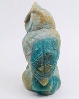 Amazonite Owl Carving 988g – The Guardian of Truth | Harmony, Wisdom & Intuition