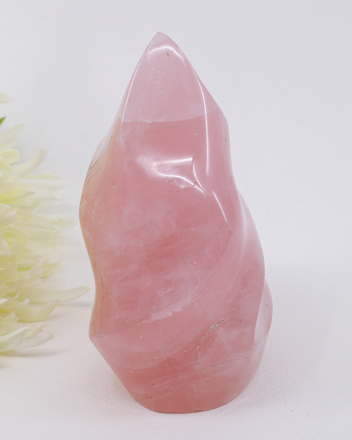 Madagascar Rose Quartz Flame 766g – The Flame of Love | Self-Love & Harmony