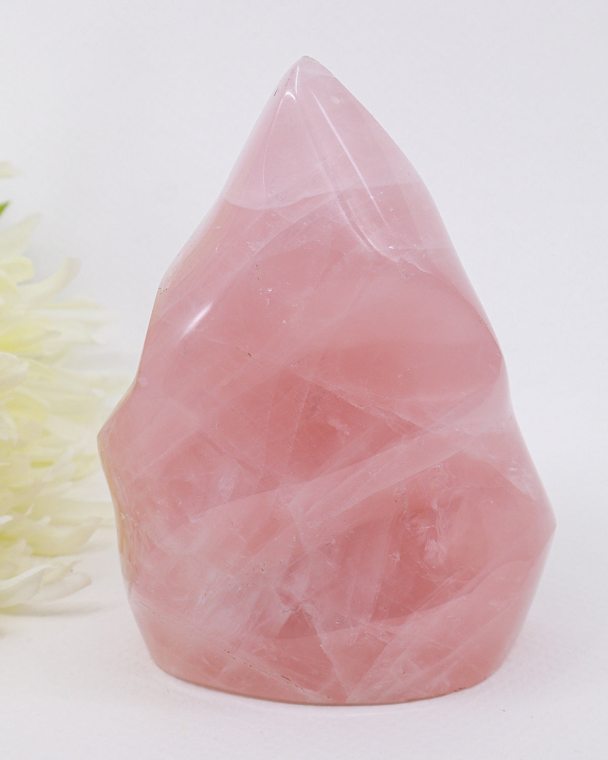 Madagascar Rose Quartz Flame 766g – The Flame of Love | Self-Love & Harmony