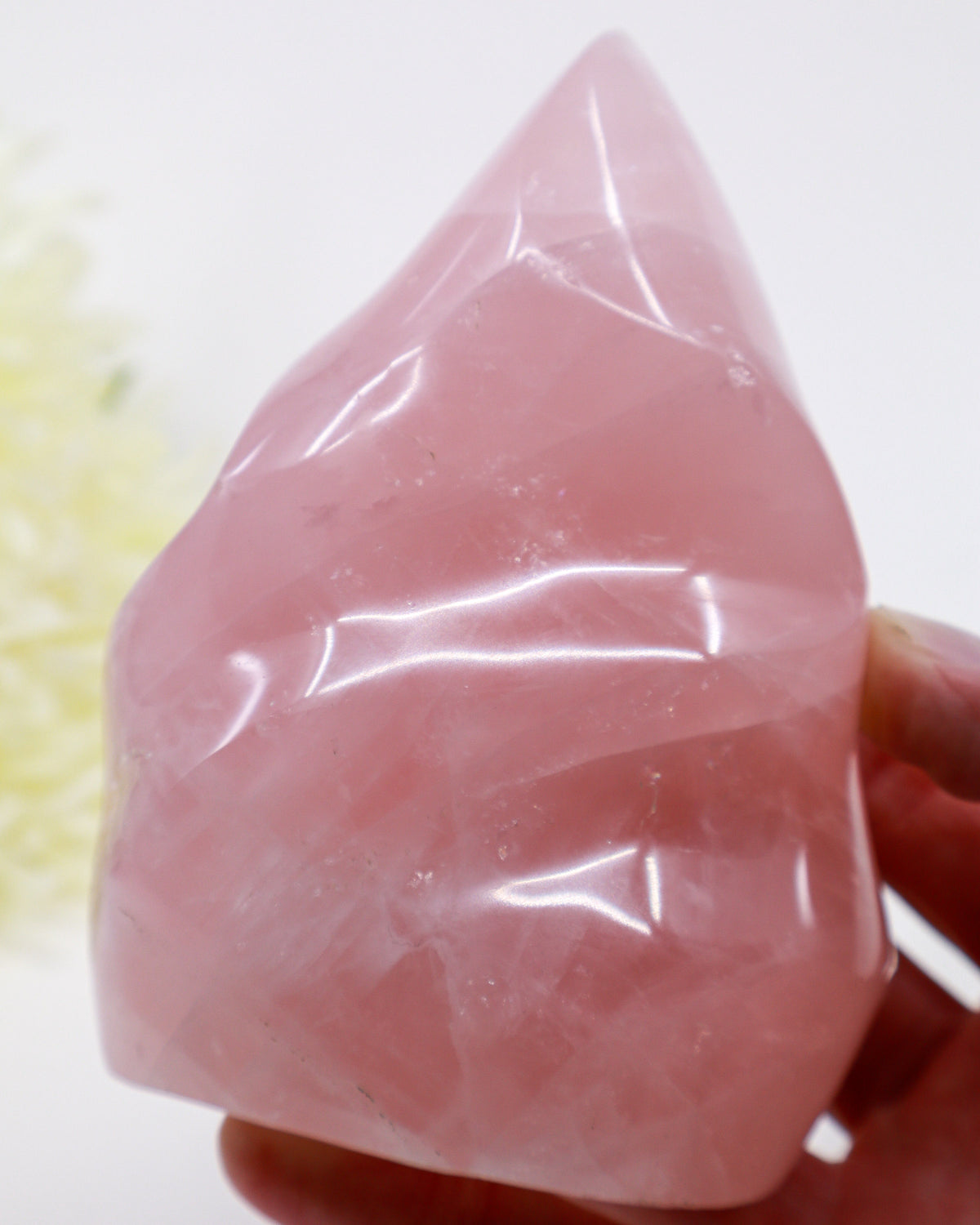 Madagascar Rose Quartz Flame 766g – The Flame of Love | Self-Love & Harmony