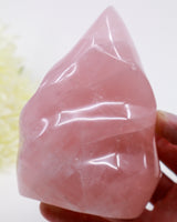 Madagascar Rose Quartz Flame 766g – The Flame of Love | Self-Love & Harmony