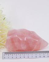 Madagascar Rose Quartz Flame 766g – The Flame of Love | Self-Love & Harmony