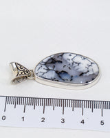 Dendritic Agate Sterling Silver Pendant – The Enchanted Forest | Growth & Inner Wisdom