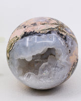 Druzy Agate Geode Sphere 295g – The Crystal Sanctuary | Peace & Harmony