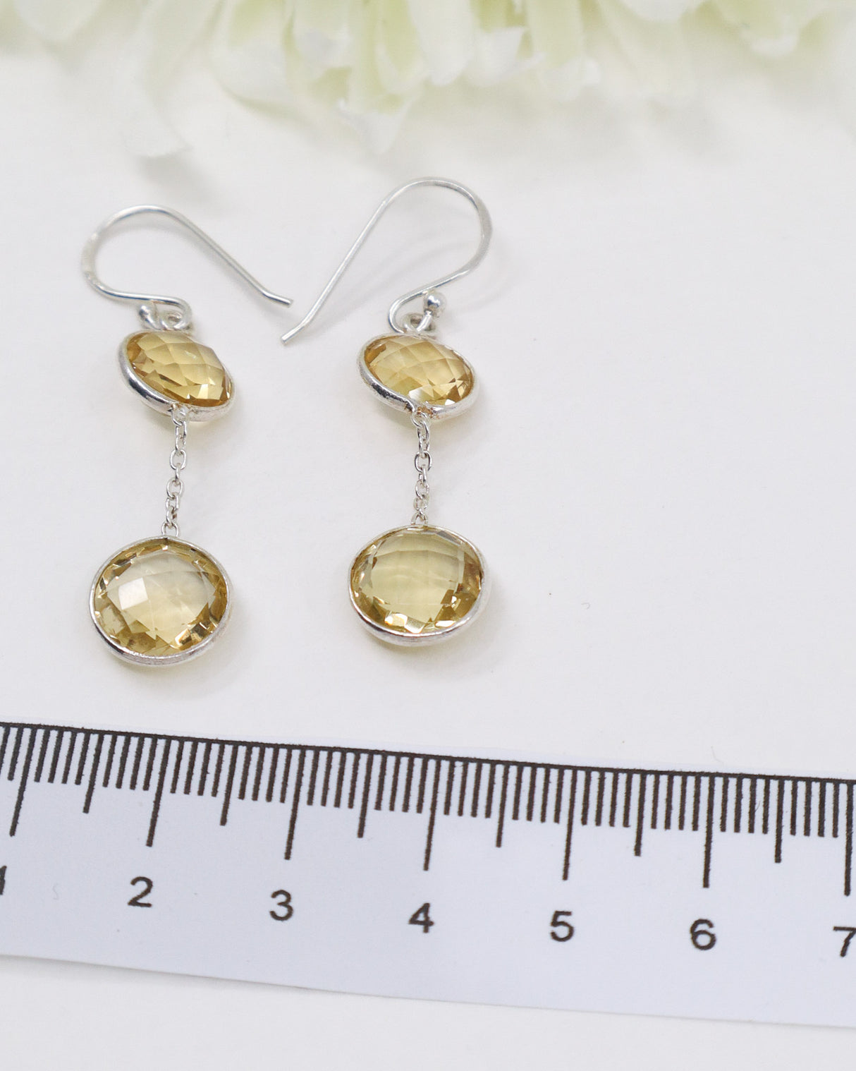 Citrine Sterling Silver Earrings | Joy & Abundance