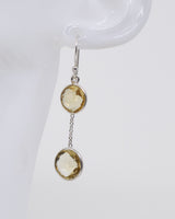 Citrine Sterling Silver Earrings | Joy & Abundance