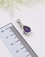 Amethyst Sterling Silver Pendant | Peace & Spiritual Protection