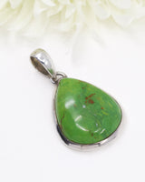 Gaspeite Sterling Silver Pendant | Joy & Heart Healing