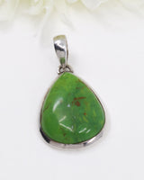 Gaspeite Sterling Silver Pendant | Joy & Heart Healing