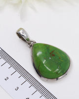 Gaspeite Sterling Silver Pendant | Joy & Heart Healing