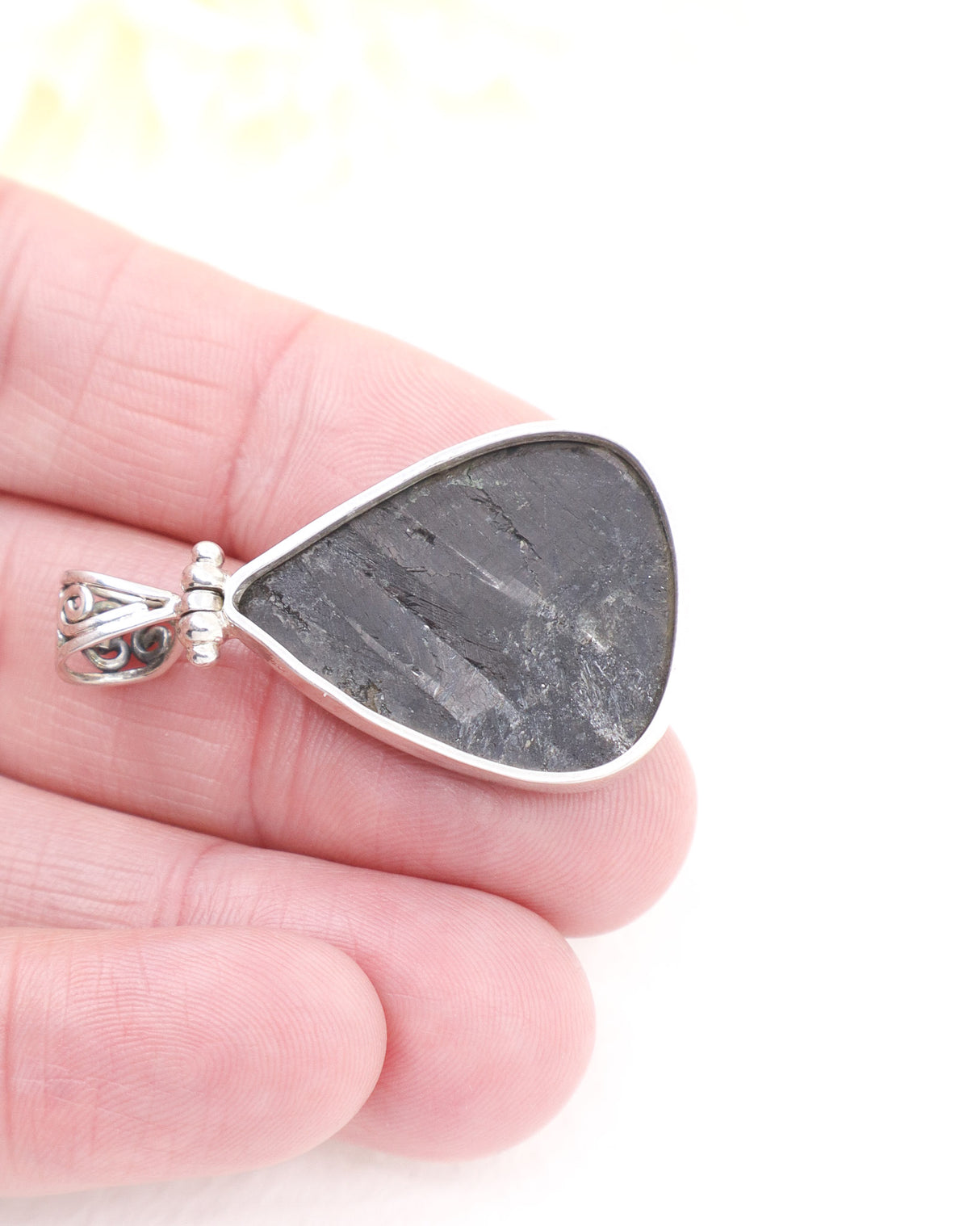 Hypersthene Pendant | Sterling Silver | Grounding & Inner Strength