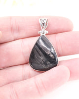 Hypersthene Pendant | Sterling Silver | Grounding & Inner Strength
