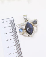 Labradorite Pendant | Sterling Silver | Intuition & Transformation