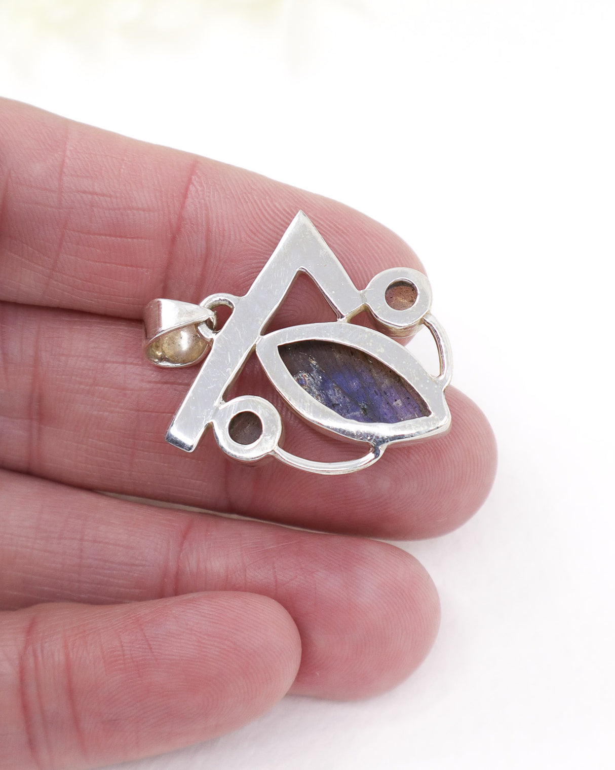 Labradorite Pendant | Sterling Silver | Intuition & Transformation
