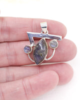 Labradorite Pendant | Sterling Silver | Intuition & Transformation