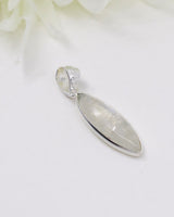 Rainbow Moonstone Sterling Silver Pendant | Divine Feminine & Intuition