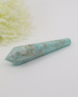 Hemimorphite Crystal Wand 138g – The Ocean Healer | Emotional Healing & Communication