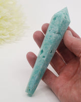 Hemimorphite Crystal Wand 138g – The Ocean Healer | Emotional Healing & Communication