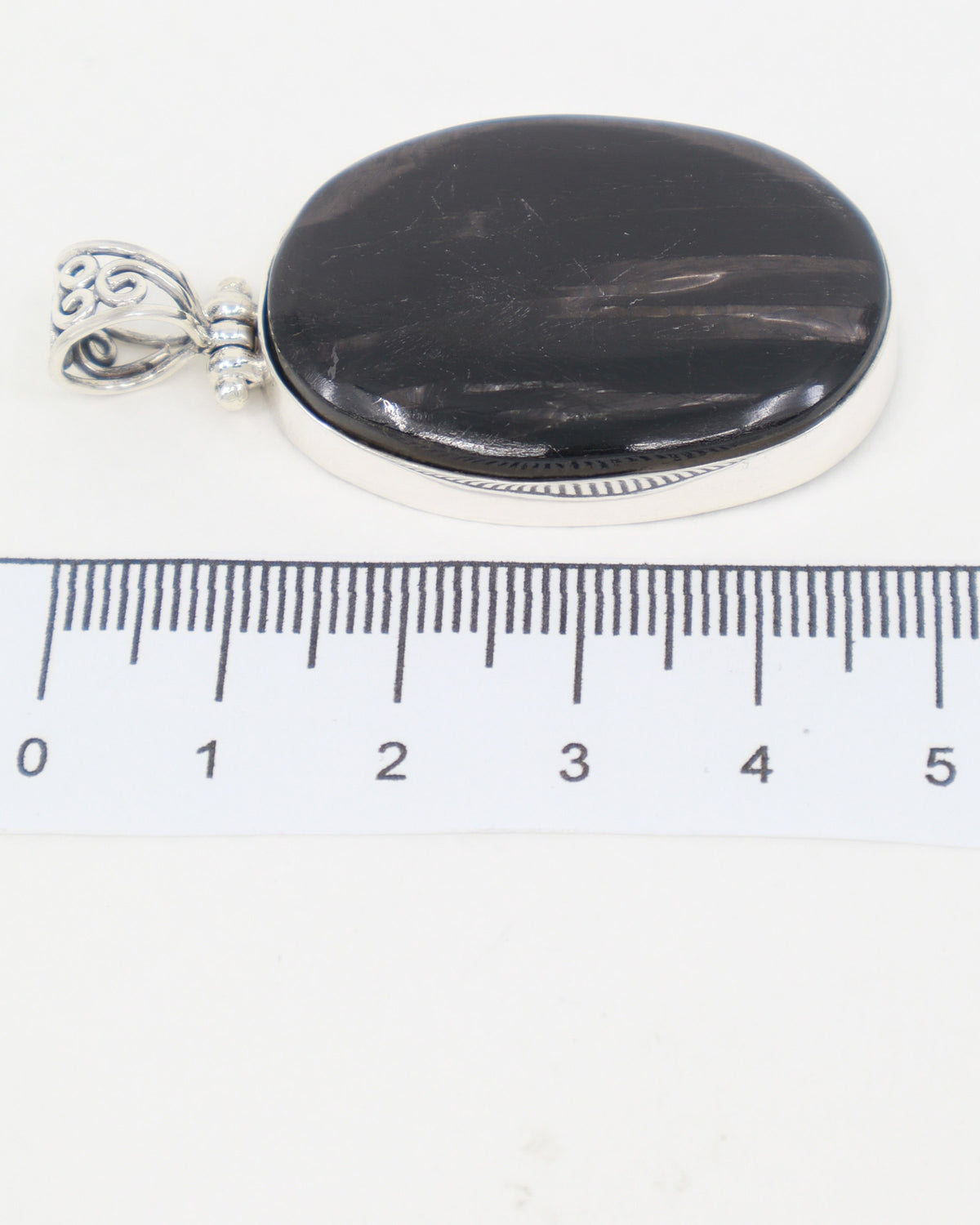 Hypersthene Sterling Silver Pendant – The Shadow Guardian | Protection & Inner Strength