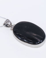 Hypersthene Sterling Silver Pendant – The Shadow Guardian | Protection & Inner Strength
