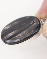 Hypersthene Sterling Silver Pendant – The Shadow Guardian | Protection & Inner Strength