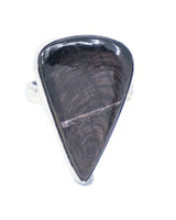 Hypersthene Sterling Silver Ring Size 9 – The Shadow Seer | Intuition & Protection