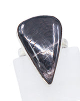 Hypersthene Sterling Silver Ring Size 9 – The Shadow Seer | Intuition & Protection