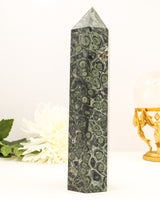 Kambaba Jasper Tower | 17cm | 1.67kg | Grounding & Ancient Wisdom