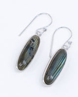 Labradorite Sterling Silver Earrings – The Mystic’s Light | Intuition & Protection