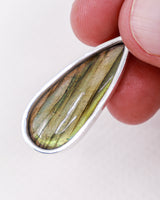 Labradorite Sterling Silver Pendant – The Shifting Veil | Intuition & Magic