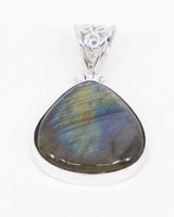 Labradorite Sterling Silver Pendant – The Aurora Oracle | Intuition & Transformation