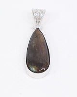 Labradorite Sterling Silver Pendant – The Golden Oracle | Intuition & Transformation