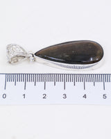 Labradorite Sterling Silver Pendant – The Golden Oracle | Intuition & Transformation