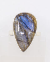 Labradorite Sterling Silver Ring Size 8 – The Celestial Veil | Intuition & Transformation