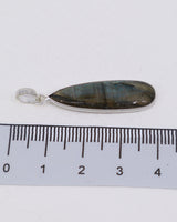 Labradorite Sterling Silver Pendant – The Mystic Tide | Intuition & Transformation
