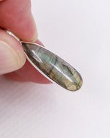 Labradorite Sterling Silver Pendant – The Mystic Tide | Intuition & Transformation