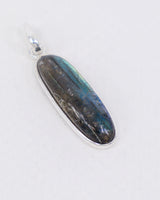 Labradorite Sterling Silver Pendant – The Aurora Veil | Intuition & Protection