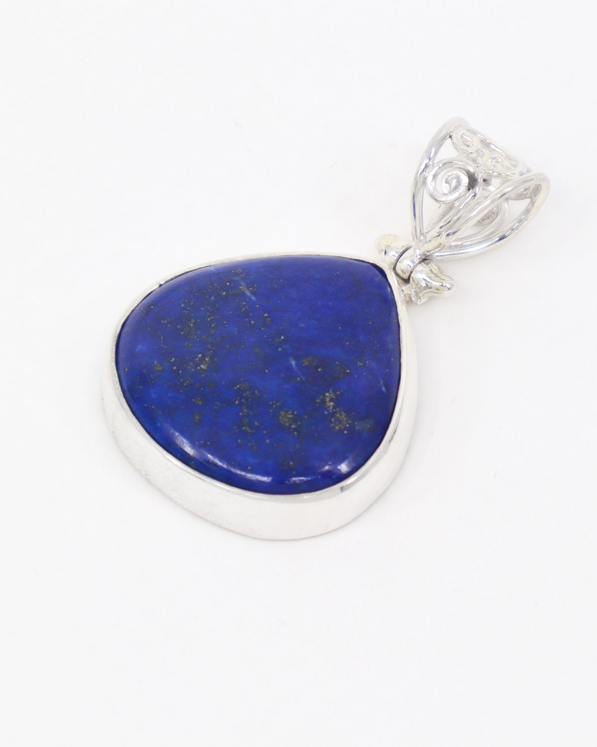Lapis Lazuli Sterling Silver Pendant – The Wisdom Keeper | Truth & Intuition