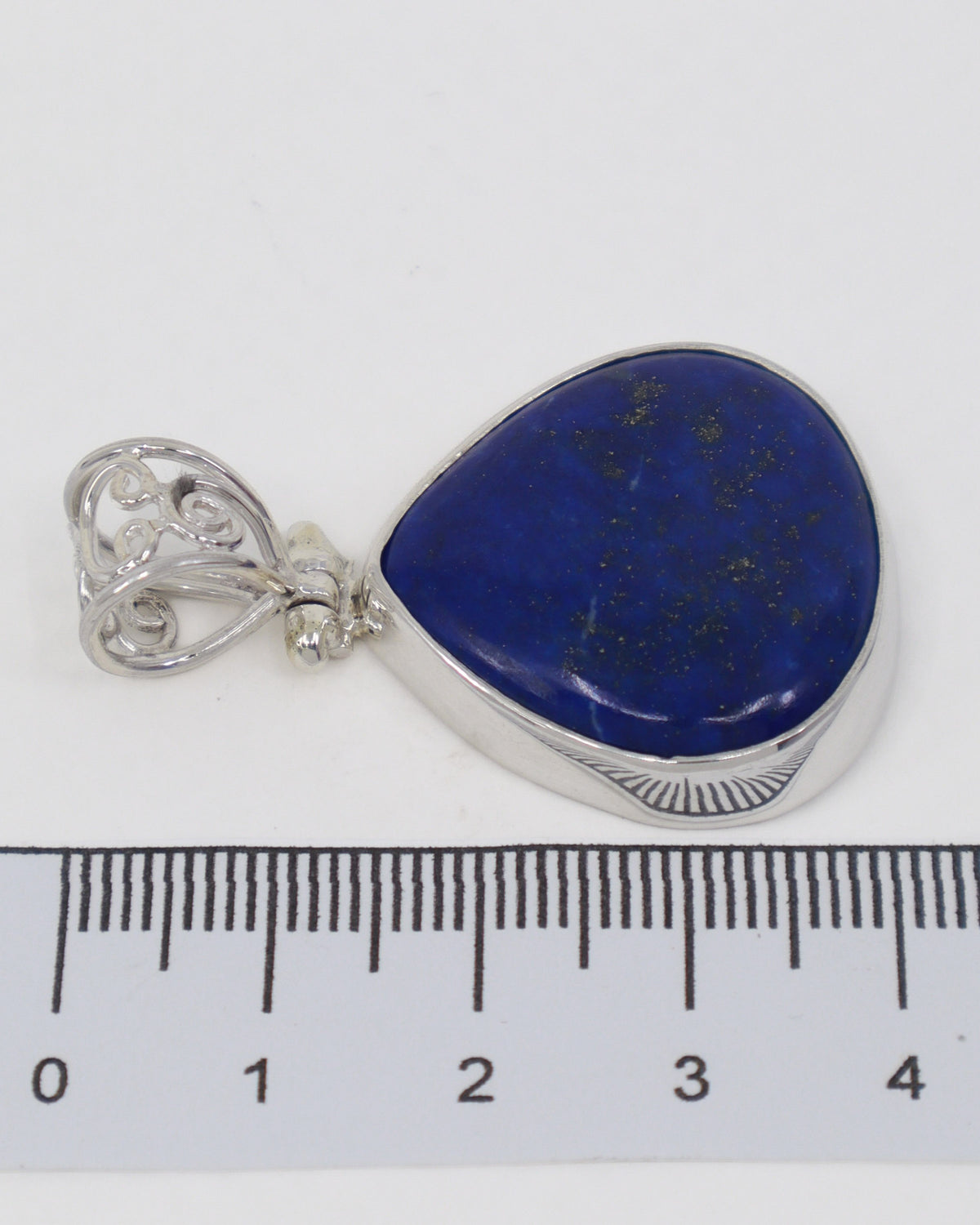 Lapis Lazuli Sterling Silver Pendant – The Wisdom Keeper | Truth & Intuition
