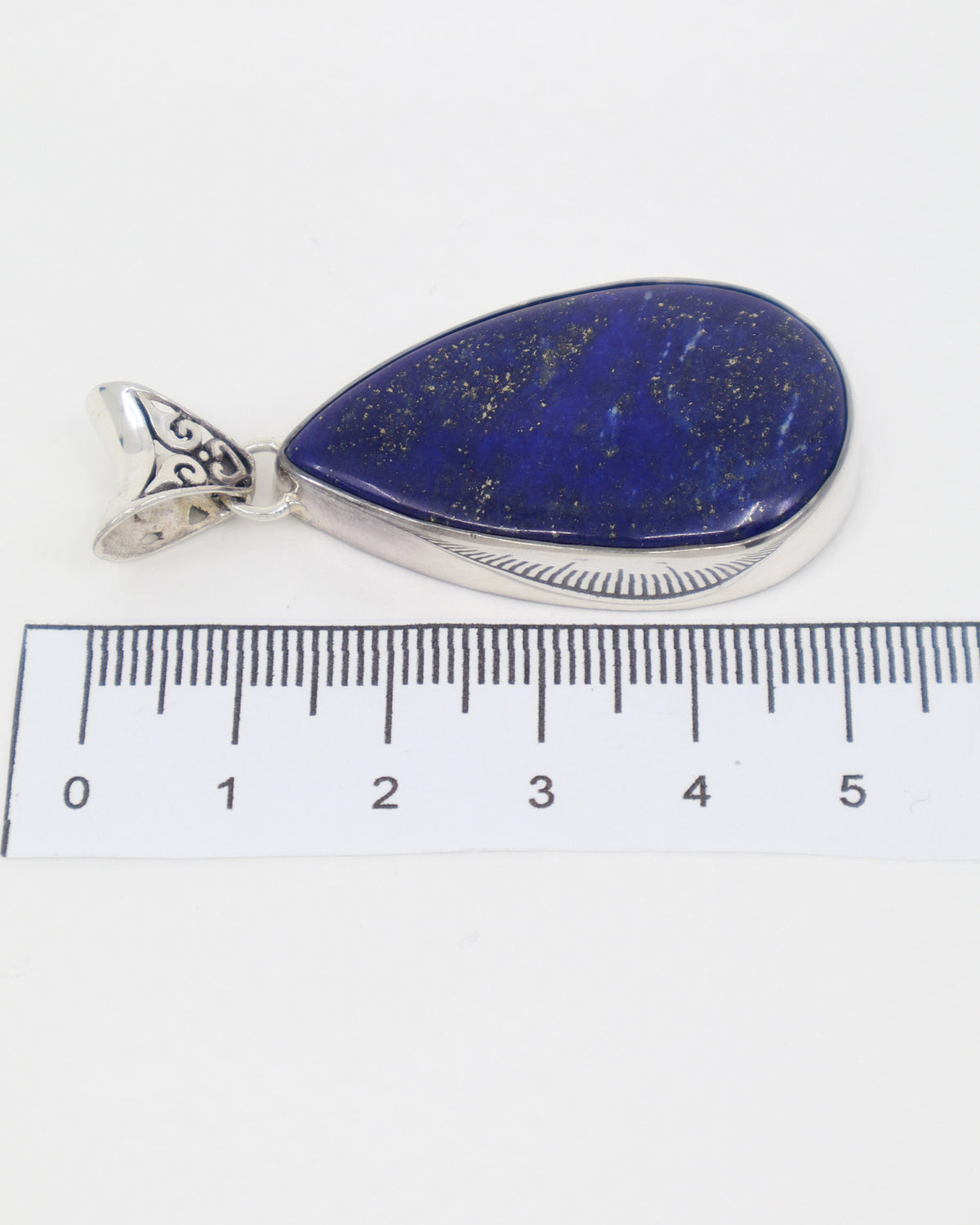 Lapis Lazuli Sterling Silver Pendant – The Celestial Oracle | Wisdom & Intuition