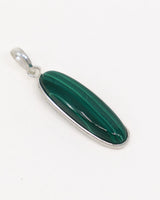 Malachite Sterling Silver Pendant – The Heart of Transformation | Protection & Change