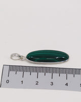 Malachite Sterling Silver Pendant – The Heart of Transformation | Protection & Change