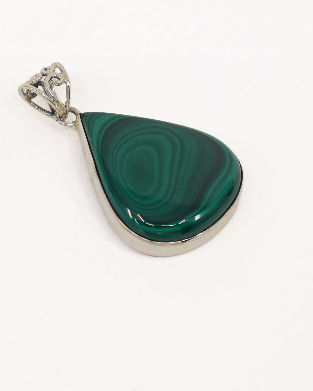 Malachite Sterling Silver Pendant – The Emerald Portal | Transformation & Protection