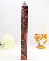 Money Agate Tower | 30cm | 1kg | Grounding & Abundance